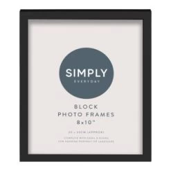 Simply Everyday 8 X 10" Block Frames 3pk - Black 5 Simply Everyday 8 X 10" Block Frames 3pk - Black -Hot Sale Household Items 290765 3pk simply everyday block frames 8x10 black 3