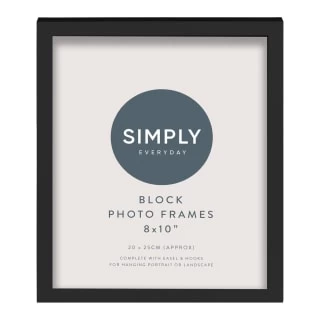 Simply Everyday 8 X 10" Block Frames 3pk - Black 3 Simply Everyday 8 X 10" Block Frames 3pk - Black - Image 3