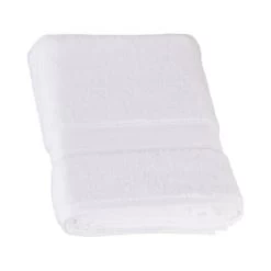 B&M Signature Zero Twist Bath Towel - White