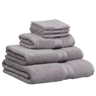 B&M Signature Zero Twist Bath Towel - Grey 3 B&M Signature Zero Twist Bath Towel - Grey - Image 3
