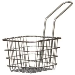 B&M Wire Serving Basket - Chrome -Hot Sale Household Items 319593 Wire Serving Basket 2