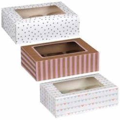 Betty Winters Cupcake Boxes 4pk