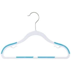 B&M Addis Children's Non-Slip Hangers 10pk - Multi Colour -Hot Sale Household Items 333090 addis 10pk childrens non slip hangers boys 6