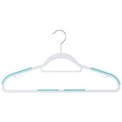 B&M Addis Non-Slip Hangers 6pk - Multi Colour -Hot Sale Household Items 333092 addis 6pk non slip hangers colour 4