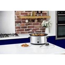 Tower 3.5L Slow Cooker - Stainless Steel -Hot Sale Household Items 338842 tower 6.5l slow cooker copper