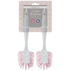 B&M Dish Brushes 2pk - Blush 10 B&M Dish Brushes 2pk - Blush -Hot Sale Household Items 345628 2 printed dish brushes blush 3