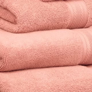 B&M Signature Zero Twist Bath Sheet - Blush 2 B&M Signature Zero Twist Bath Sheet - Blush - Image 2