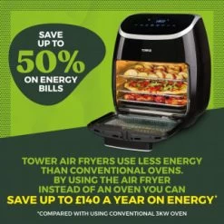 Tower 5-in-1 Air Fryer Oven 11L 36 Tower 5-in-1 Air Fryer Oven 11L -Hot Sale Household Items 357961 tower 5 in 1 air fryer oven 11l 15