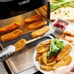 Tower 5-in-1 Air Fryer Oven 11L 28 Tower 5-in-1 Air Fryer Oven 11L -Hot Sale Household Items 357961 tower 5 in 1 air fryer oven 11l 8