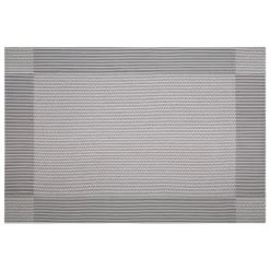 B&M Metallic Woven Placemats - Silver 4pk -Hot Sale Household Items 363869 4pk silver metallic woven placemats 4