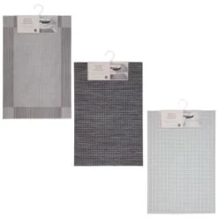 B&M Metallic Woven Placemats - Silver 4pk -Hot Sale Household Items 363876 363869 380285 4pk silver metallic woven main 2 1