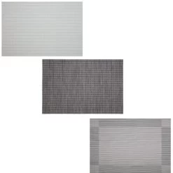 B&M Metallic Woven Placemats - Charcoal 4pk 10 B&M Metallic Woven Placemats - Charcoal 4pk -Hot Sale Household Items 363876 363869 380285 4pk silver metallic woven main