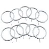 B&M Metal Curtain Rings 10pk - Shiny Nickle
