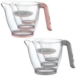 B&M Kitchen Measuring Jugs 3pk - Grey 11 B&M Kitchen Measuring Jugs 3pk - Grey -Hot Sale Household Items 369447 3pk measuring jugs group