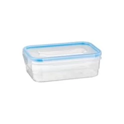 B&M Clip Top Food Containers 4pk - Blue -Hot Sale Household Items 369681 4pk clip top food containers blue 5
