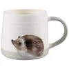 B&M Water Colour Animal Mug - Hedgehog