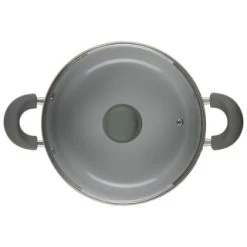 George Wilkinson Non-Stick Stock Pot 24cm - Grey -Hot Sale Household Items 377174 24 cm stockpot 2