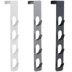 B&M Overdoor Space Saving Hooks 2pk -Hot Sale Household Items 377706 2pk overdoor space saving hooks