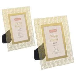 B&M Harmony Glass Photo Frame 5 X 7" - Gold 6 B&M Harmony Glass Photo Frame 5 X 7" - Gold -Hot Sale Household Items 380067 380068 harmony glass photo frame main 1