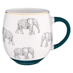 B&M Animal Print Dip Mug - Elephant
