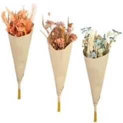 B&M Dried Flower Bunch - Red -Hot Sale Household Items 380206 dried flower bunch group