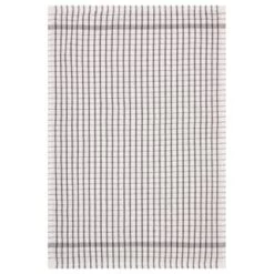 B&M Grey Check Tea Towels 3pk -Hot Sale Household Items 380305 3pk check tea towels grey 3