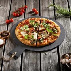 B&M Botanical Garden Slate Pizza Board -Hot Sale Household Items 380566 slate pizza board