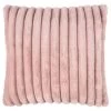 B&M Alaska Faux Fur Cushion - Blush