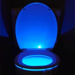 B&M Multicoloured Toilet Night Light -Hot Sale Household Items 383097 toilet night light 2