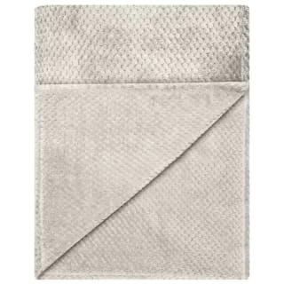 B&M Waffle Throw - Silver 3 B&M Waffle Throw - Silver - Image 3