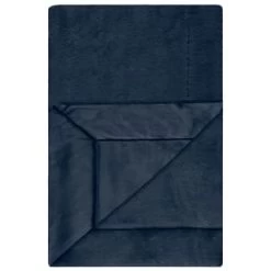 Heritage Collection Aspen Faux Fur Throw - Navy -Hot Sale Household Items 383180 aspen throw navy1