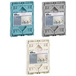 Mini Stacking Fold Flat Crate 22.2 X 15 X 8.7cm - Grey 4 Mini Stacking Fold Flat Crate 22.2 X 15 X 8.7cm - Grey - Image 4