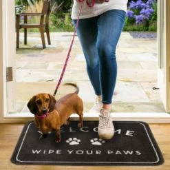 B&M Washable Pet Doormat - Wipe Your Paws -Hot Sale Household Items 385004 pet washable doormat 4