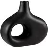 B&M Matte Black Vase