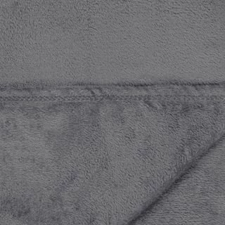 Simply Everyday Super Soft Throw - Grey 3 Simply Everyday Super Soft Throw - Grey - Image 3