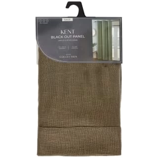 B&M Kent Woven Eyelet Blackout Panel 54 X 86" - Sage 1 B&M Kent Woven Eyelet Blackout Panel 54 X 86" - Sage