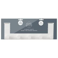 B&M Heavy Duty Over The Door Hooks 5pk