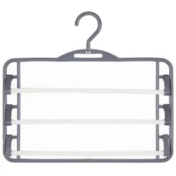 B&M Swivel Hook Trouser Hangers 2pk -Hot Sale Household Items 389260 home organisation co 2pk trouser hangers 3