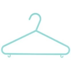 B&M Children's Hangers 10pk - Pastel -Hot Sale Household Items 389289 home organisation co 10pk childrens hangers girl 4