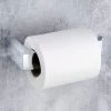 B&M Chrome Fitted Toilet Roll Holder