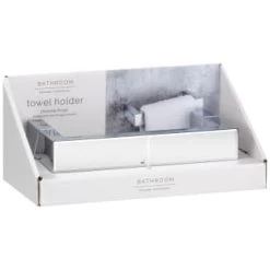 B&M Chrome Fitted Towel Ring -Hot Sale Household Items 389953 chrome fitted towel holder 5