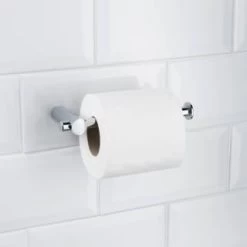 B&M Chrome Toilet Roll Holder