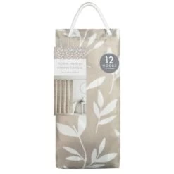 Grey Geo Printed Shower Curtain