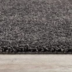 B&M Buddy Plain Shaggy Grey Runner Doormat -Hot Sale Household Items 392183 buddy plain shaggy runner 50 x 150cm grey