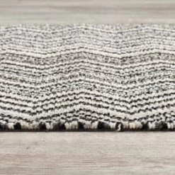 B&M Buddy Chevron Mono Doormat -Hot Sale Household Items 392186 buddy chevron mat mono 2