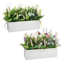 Bloom Extra Large Window Box - White -Hot Sale Household Items 392833 extra large window box multi