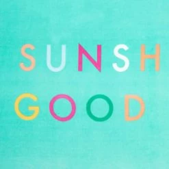 B&M Adult's Beach Towel - Sunshine & Good Times -Hot Sale Household Items 393919 adult slogan beach towel sunshine and good times 3