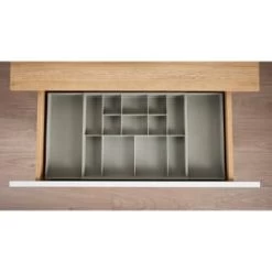 B&M Expandable Drawer Organiser -Hot Sale Household Items 393927 expandable drawer organiser grey 2