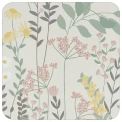 B&M Floral Placemat & Coaster Set 8pc -Hot Sale Household Items 394455 floral placemat and coaster set 8pc 3