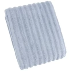 Retreat Knitted Bath Sheet - Light Blue
